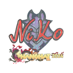 Sticker | NiKo (Holo) | Shanghai 2024