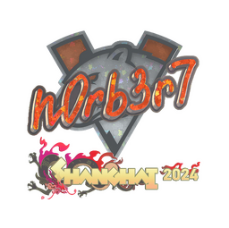 Sticker | n0rb3r7 (Glitter) | Shanghai 2024