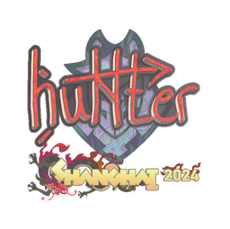 Sticker | huNter- (Holo) | Shanghai 2024