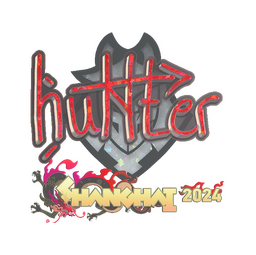 Sticker | huNter- (Glitter) | Shanghai 2024