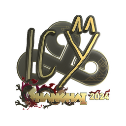 Sticker | ICY (Gold) | Shanghai 2024