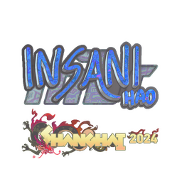 Sticker | insani (Holo) | Shanghai 2024