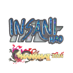 Sticker | insani (Glitter) | Shanghai 2024