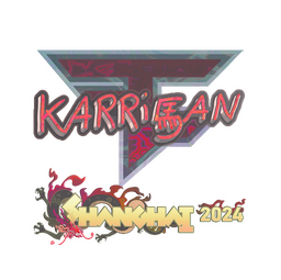 Sticker | karrigan (Holo) | Shanghai 2024