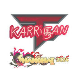 Sticker | karrigan | Shanghai 2024