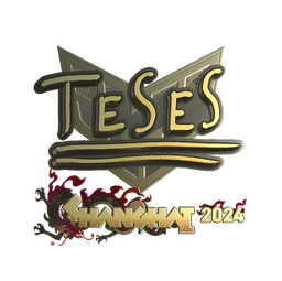 Sticker | TeSeS (Gold) | Shanghai 2024