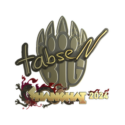 Sticker | tabseN (Gold) | Shanghai 2024