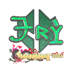 Sticker | TRY (Glitter) | Shanghai 2024