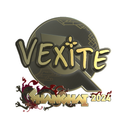 Sticker | vexite (Gold) | Shanghai 2024