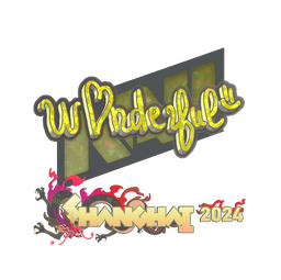 Sticker | w0nderful (Glitter) | Shanghai 2024