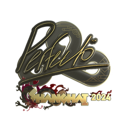 Sticker | Perfecto (Gold) | Shanghai 2024