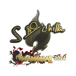 Sticker | s-chilla (Gold) | Shanghai 2024