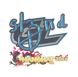 Sticker | sl3nd (Glitter) | Shanghai 2024