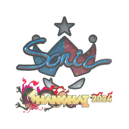 Sticker | Sonic (Glitter) | Shanghai 2024