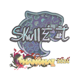 Sticker | skullz (Holo) | Shanghai 2024