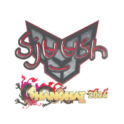 Sticker | sjuush (Glitter) | Shanghai 2024