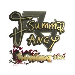 Sticker | Summer (Gold) | Shanghai 2024