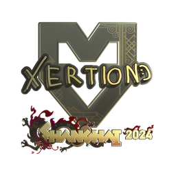 Sticker | xertioN (Gold) | Shanghai 2024