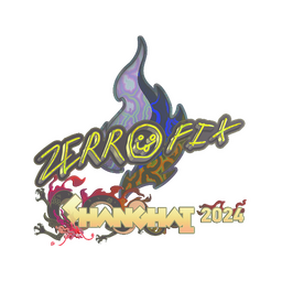 Sticker | zeRRoFIX (Holo) | Shanghai 2024