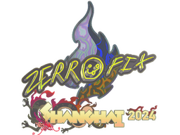 Sticker | zeRRoFIX (Holo) | Shanghai 2024