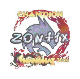 Sticker | zont1x (Holo, Champion) | Shanghai 2024