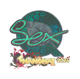 Sticker | dexter (Holo) | Shanghai 2024