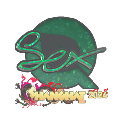 Sticker | dexter (Glitter) | Shanghai 2024