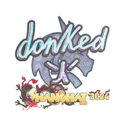 Sticker | donk (Holo) | Shanghai 2024