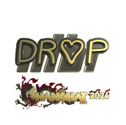 Sticker | drop (Gold) | Shanghai 2024