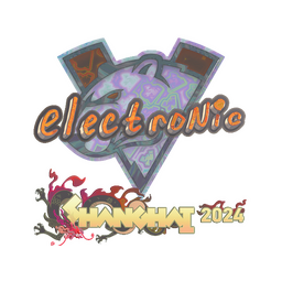 Sticker | electronic (Holo) | Shanghai 2024