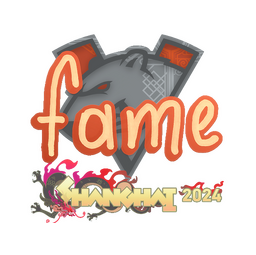 Sticker | fame | Shanghai 2024