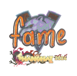 Sticker | fame (Holo) | Shanghai 2024