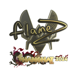 Sticker | FlameZ (Gold) | Shanghai 2024