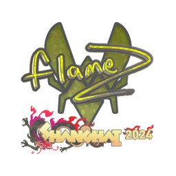 Sticker | FlameZ (Glitter) | Shanghai 2024