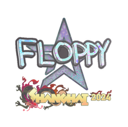 Sticker | floppy (Holo) | Shanghai 2024