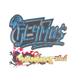 Sticker | FL4MUS (Glitter) | Shanghai 2024