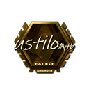 Sticker | USTILO (Gold) | London 2018