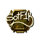 Sticker | S0tF1k (Gold) | London 2018