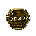 Sticker | Snappi (Gold) | London 2018