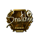 Sticker | snatchie (Gold) | London 2018
