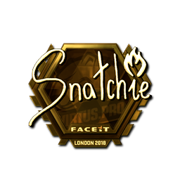 Sticker | snatchie (Gold) | London 2018