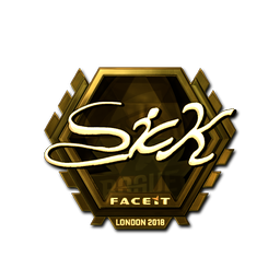 Sticker | SicK (Gold) | London 2018