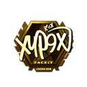 Sticker | Xyp9x (Gold) | London 2018