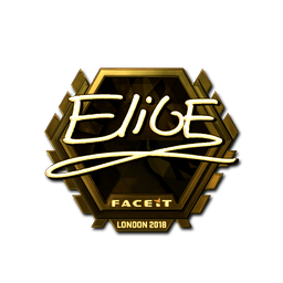 Sticker | EliGE (Gold) | London 2018