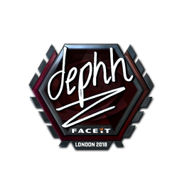 Sticker | dephh (Foil) | London 2018