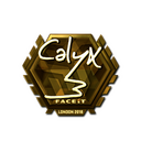 Sticker | Calyx (Gold) | London 2018