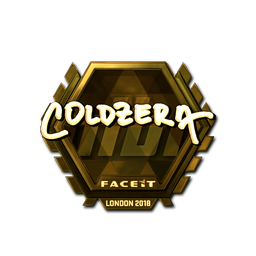 Sticker | coldzera (Gold) | London 2018
