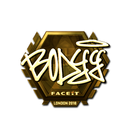 Sticker | bodyy (Gold) | London 2018