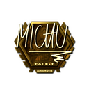 Sticker | MICHU (Gold) | London 2018