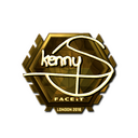 Sticker | kennyS (Gold) | London 2018